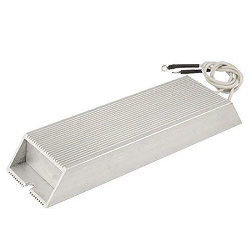 Yohii 300Watt 70 Ohm Aluminum Housing Wirewound Braking Resistor Solder Lug Silver ToneTerminals