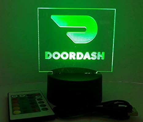 Amazon Com Delivery Led Sign For Ride Share Beautiful Decoration Include 16 Different Led Colors Doordash Clothing