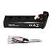 Teeggi New 7.4V 1800mAh 25c Li-poly Battery and 3 in 1 Charging Cable for MJX Bugs 2 B2W F18 Force1 New version GPS quadcopter Drone Black