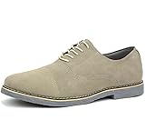 Alpine Swiss Ashton Mens Dress Shoes Genuine Suede Lace Up Oxfords Beige 12 M US