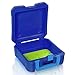 Delicious Agent Insulated Lunch Box Snap in Ice Pack, Dishwasher Safe Blue