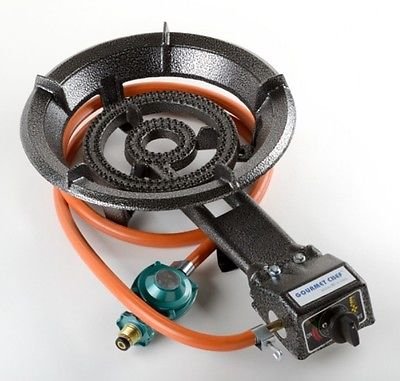 Portable Propane Gas Bruner Stove Jumbo Super Supergas Camp Camping Tailgating