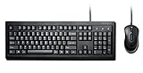 Kensington Mouse-in-a-Box and Keyboard Wired USB Desktop Set (K72436AM)