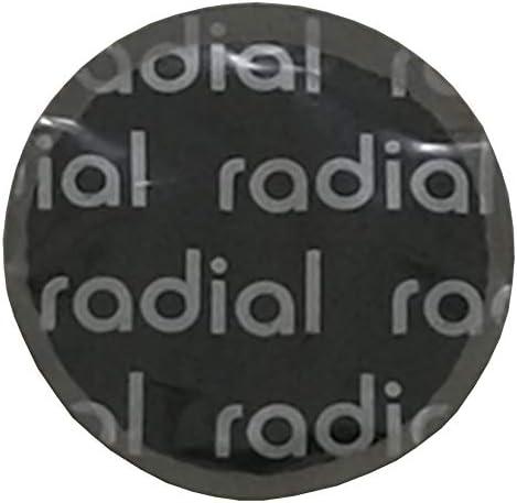 Harzole OV-1022100 Radial and Bias-Ply tire Repair Patch Black Round 1-5/8" ￠41mm 100pcs (OV-1022100)