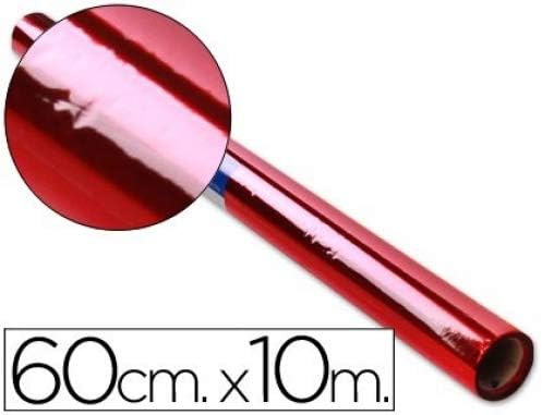 Liderpapel Cellophane Paper 0,6 x 10 m red