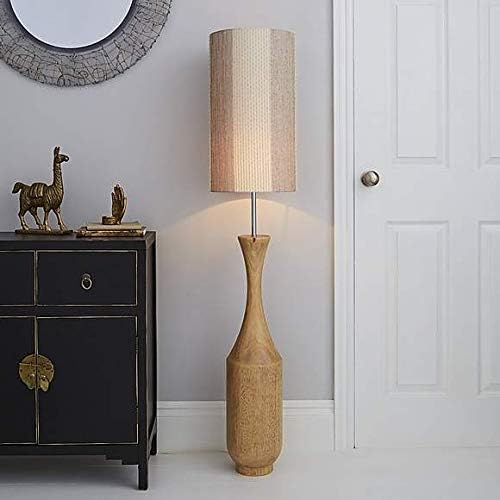Dunelm Sala Mango Wood Floor Lamp H120cm Natural Amazon.co.uk