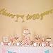 80th BIRTHDAY PARTY DECORATIONS - Glittery Gold Cheers to 80 Years Banner,Perfect Party Supplies 80th Anniversary Decorations for 80th Birthday