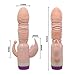 Sunbona 30 Frequency Female Massager Vibrate Sex Toy From Inside and Outside Stimulations (Pink)