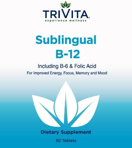 Amazon Com Trivita Sublingual B 12 Health Personal Care