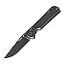 SRM Land 9104 EDC Sharp Folding Pocket Knife With Frame Lock;Sandvik 12C27 Steel, 7.87-Inch Overall