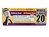 Suet Cake Jumbo Mixed 20 Pack | 10 Peanut & 10