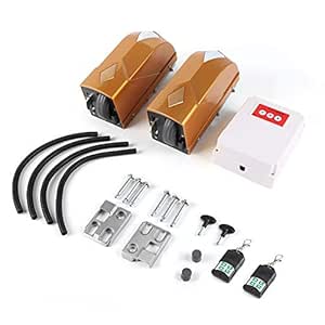 Abridor de Puerta Kit Motor Puerta Corredera Motorización con 2 Mandos