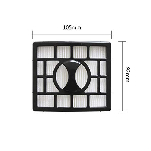 Weite 2 Foam Felt Filters and 1 HEPA Filters Replacement Parts Kits Compatible with Shark NV680 NV681 NV682 NV683 NV800 NV800W NV801 NV803 UV810 Vacuum Cleaner (Black)