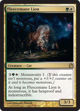 Magic: the Gathering - Fleecemane Lion (193/249) - Theros