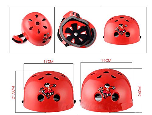 image for TUPWEL 1Set 7PCS Children Protective Safeguard Knee Elbow Helmet Wrist