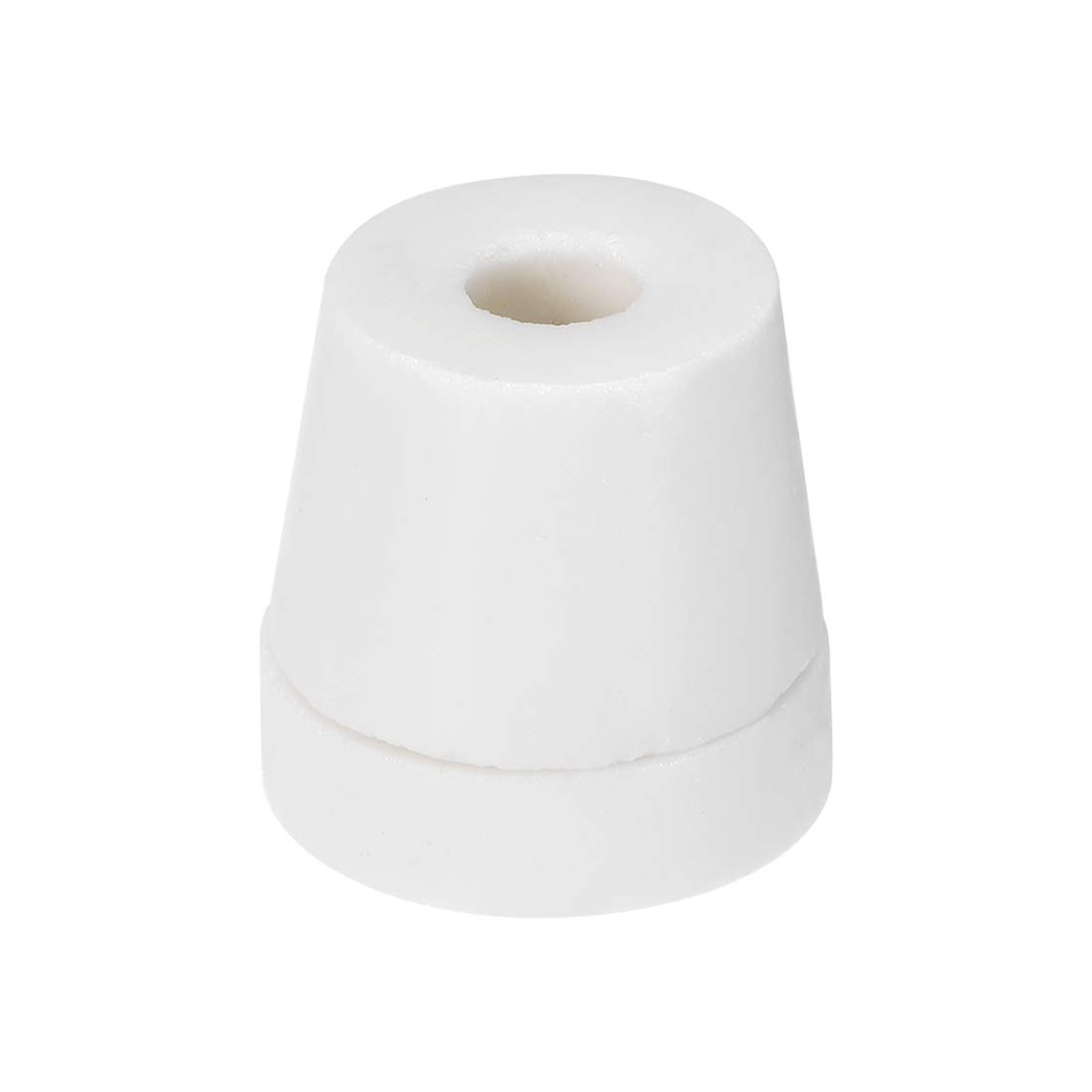 sourcing map 6.5mm Dia Ceramic Tapered Insulators Beads Alumina Porcelain Stepped Insulator for Heating Wire