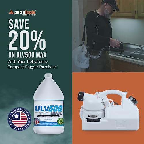 PetraTools Compact Disinfectant Fogger Electric ULV Fogger and