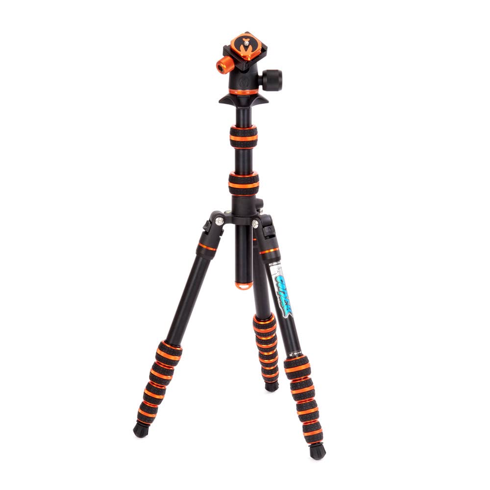 3 Legged Thing Punks Corey 2.0 Magnesium Alloy Ultra-Compact Travel Tripod - Adjustable, Multi-use Camera Tripod with Three Detachable Legs (COREYBLACK2.0) โ image 1