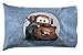 Jay Franco Disney/Pixar Cars Tune Up Blue/Gray 4 Piece Full Sheet Set with Lightning McQueen & Mater (Official Disney/Pixar Product)
