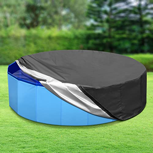 Tufmunb Round Dog Pool Cover