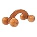Wooden Wheel Massage Roller - 6 inch