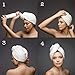 uProCare Hair Towel Wrap Turban for Women Bamboo and Cotton fiber Fast Drying Anti-Frizz Super Absorbent