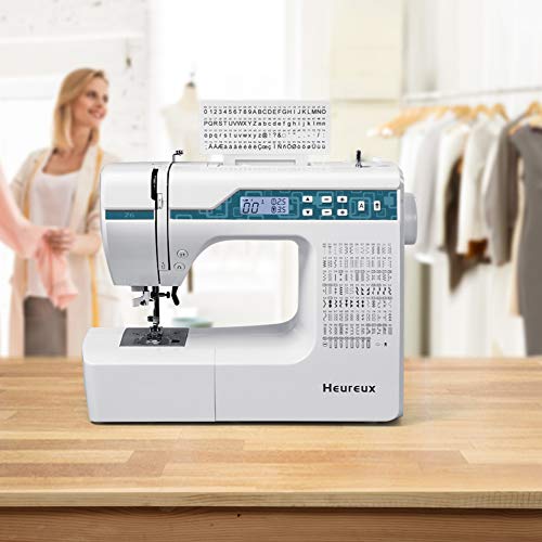 Heureux Sewing and Quilting Machine Computerized, 200 Builtin Stitches