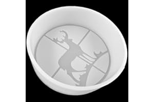 VONZK Car Freshie Mold Deer Scope 4 1/4" (Diameter) 1 1/4" (Depth) Silicone Molds for Aroma Beads Men Gift - DIY Handmade Freshies Mould (Deer Scope)