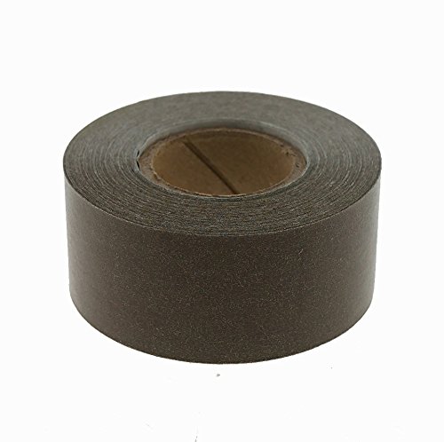 1" Dark Brown Color-Code, Clean-Remove Labeling Tape, Write On Surface | 500" Roll