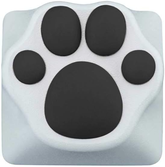 holilest Personality Customized ABS Silicone Kitty Paw Artisan Cat Paws Pad Keyboard keyCaps for Cherry MX Switches