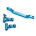 SkyQ 1 Set Steering Servo Saver Complete WLtoys Upgrade Parts for 1/18 WL A949 A959 A969 A979 K929 Blue