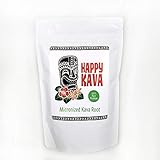 Happy Kava Brand Premium Micronized Kava Root Powder | Concentrated Kava Root Powder Supplement For Sleep Support, Relaxation, Stress and Anxiety Relief | Strong Natural Kava Kava Root Drink Mix