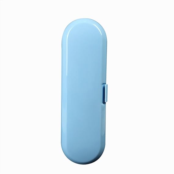 Tragbare elektrische Zahnbürste Aufbewahrungsbox Hülle für Braun Oral-B Zahnbürsten, blau