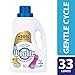 Woolite GENTLE CYCLE Liquid Laundry Detergent, 50 Fl Oz (25 loads) With Color Renew, HE & Regular Washers (Packaging May Vary)