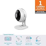 Samsung Wisenet SNH-V6431BN SmartCam 1080p Full HD PoE Wi-Fi Indoor IP Camera (Certified Refurbished)