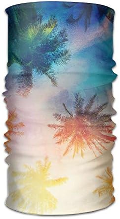 Bandana Headband Novelty Pineapple Palms Sunset Light Multifunction Magic Handscarf,Face Mask,Neck Gaiter,Balaclava,Sweatband,Head Wrap,Outdoor Sport UV Resistence.