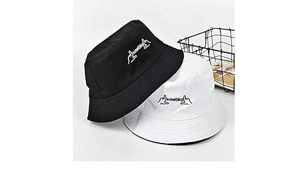 Embroidery Panama Bucket Hat Men 