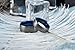 King Will DUO 7mm Blue Domed Tungsten Carbide Wedding Band Ring Brushed Polish Finished Comfort Fit11.5