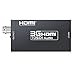 eSynic HDMI to SDI Converter Adapter HDMI SDI Adapter Full HD 1080P Audio Converter Support SDI/HD-SDI/3G-SDI Signals for Camera Home Theater