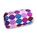HS 1PC Microbead Cushie Roll Pillow Cushion Throw Pillow Sleep Neck Pillow (purple)