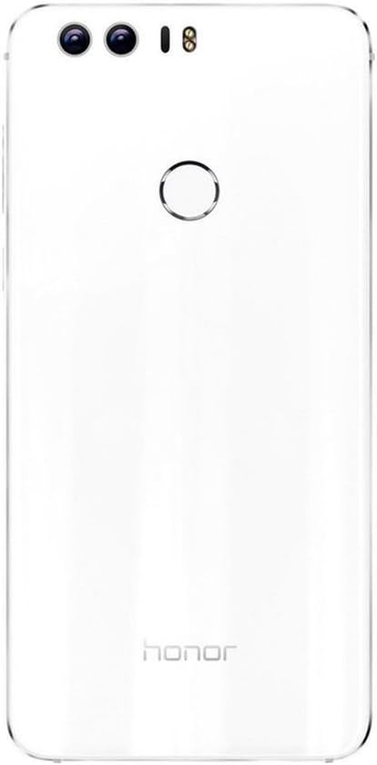 Aliya Replacement Battery Back Door Panel Glass for Huawei Honor 8 - White