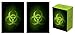 Legion SUPER Iconic BIOHAZARD Deck Box + 100 Matching DOUBLE Matte Finish CONTAGION GREEN Sleeves (fits Magic / MTG, Pokemon Cards)