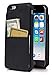 Vaultskin Eton Armour Case Wallet for iPhone 6(S) Plus, Slim, Minimalist Genuiner Leather Case - Holds up to 8 Cards/Top Grain Leather (Black)