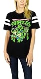 Teenage Mutant Ninja Turtles Womens Varsity Football Tee