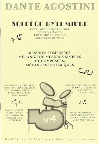 Amazon Fr Agostini Solfege Rythmique 4 Agostini Dante Livres