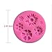 AKINGSHOP flower fondant mold,hot chocolate mold,flower silicone mold-Roses Flower Mold,Lotus Flower Mold and Daisy Flower Mold(3pcs)