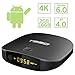 WISEWO Android 6.0 TV Box Smart Mini PC Media Player Set Top Box Quad Core Speed 2GB/16GB Support 2.4G Wifi 3D 4K Ultra HD BT 4.0