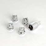 Wheel Locks Set (Chrome) - 12mm x 1.50 Thread size