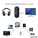 BT Transmitter Wireless Bluetooth Transmitter V4.2 USB Bluetooth Adapter Connected to 3.5mm Audio Receiver Devices Low Latency Paired for PC TV Headphones Car Home Stereo Music