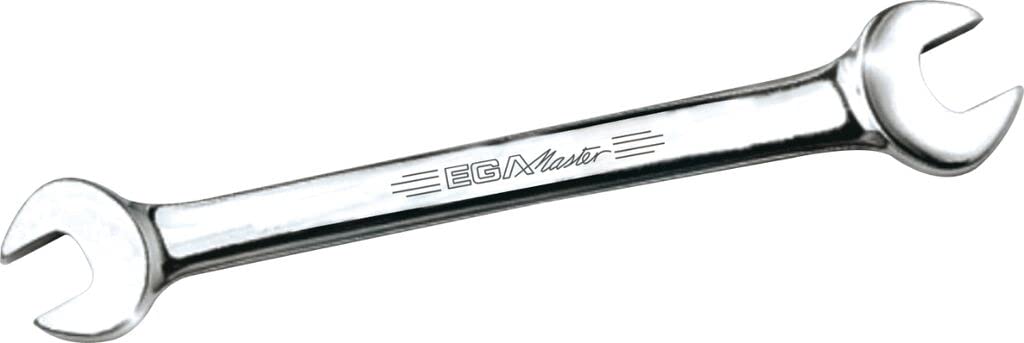 Ega Master 60309 - Open-End Wrench 3/4-7/8" Mirror Polished Chrome Plating